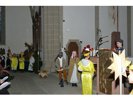 Kinderchristmette mit Krippenspiel (Foto: Karl-Franz Thiede)